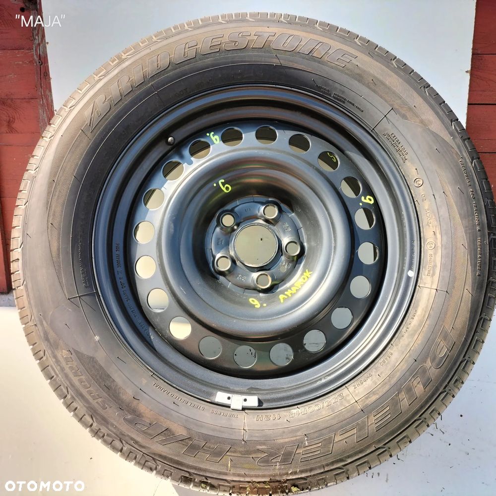 VW AMAROK 2H0601027J 255\60 R18 18" ET45 KOŁO DOJAZDOWE DOJAZDÓWKA ZAPASOWE ORYGINAŁ - 2