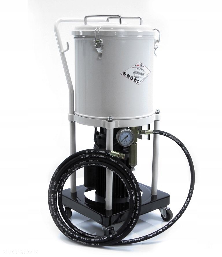 MAR-POL SMAROWNICA ELEKTRYCZNA 20L TAWOTNICA PNEUMATYCZNA 1,5kW M78065 - 3