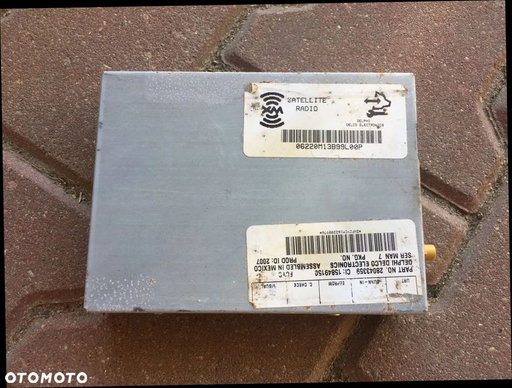 CADILLAC ESCALADE III 6,2 V8 2006-2014 MODUŁ STERUJĄCY RADIEM STEROWNIK RADIA 15849150 - 1