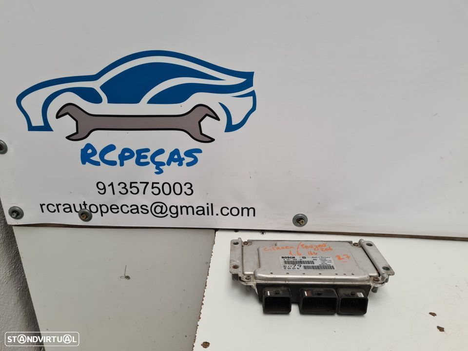 PEUGEOT 206 1.6 16V | CENTRALINA - BOSCH | Ref: 96 484 829 80 - 0 261 208 101; - 1