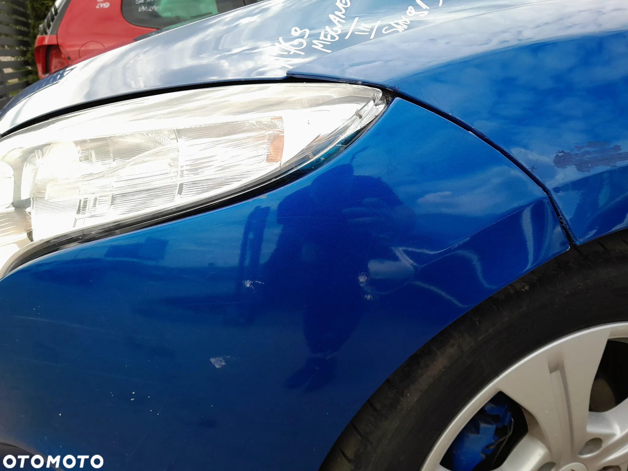 RENAULT MEANE III ZDERZAK PRZEDNI PRZÓD KOLOR: SAN913 - 3