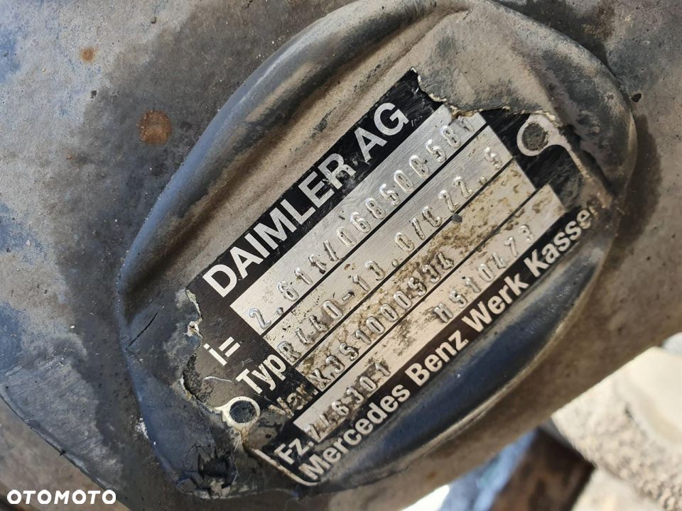 MOST TYLNY MERCEDES ACTROS 1945 MP4 2.611 R440 - 6