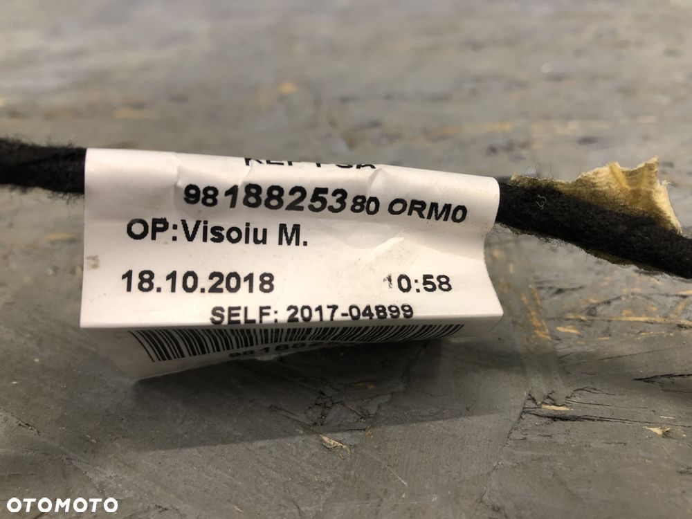 PEUGEOT 3008 II PRZEWÓD WIĄZKA KABEL ANTENOWY ANTENY 9818825380 - 2