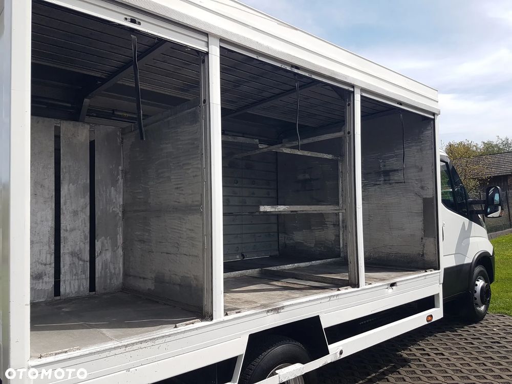 Iveco 70C18 KONTENER ROLETY BOK DO TRANSPORTU WODY 3,66x2,21x1,86 KLIMA DMC 7000KG RAMA PODWOZIE - 16