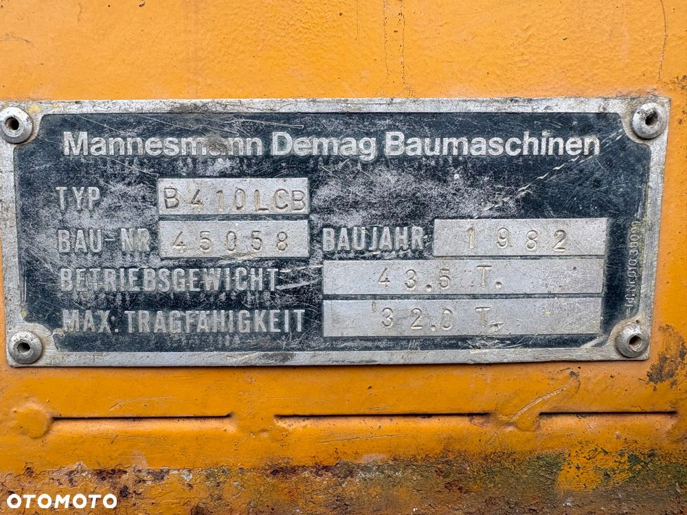 Demag B410 LCB Dźwig Żuraw 32 t - 11