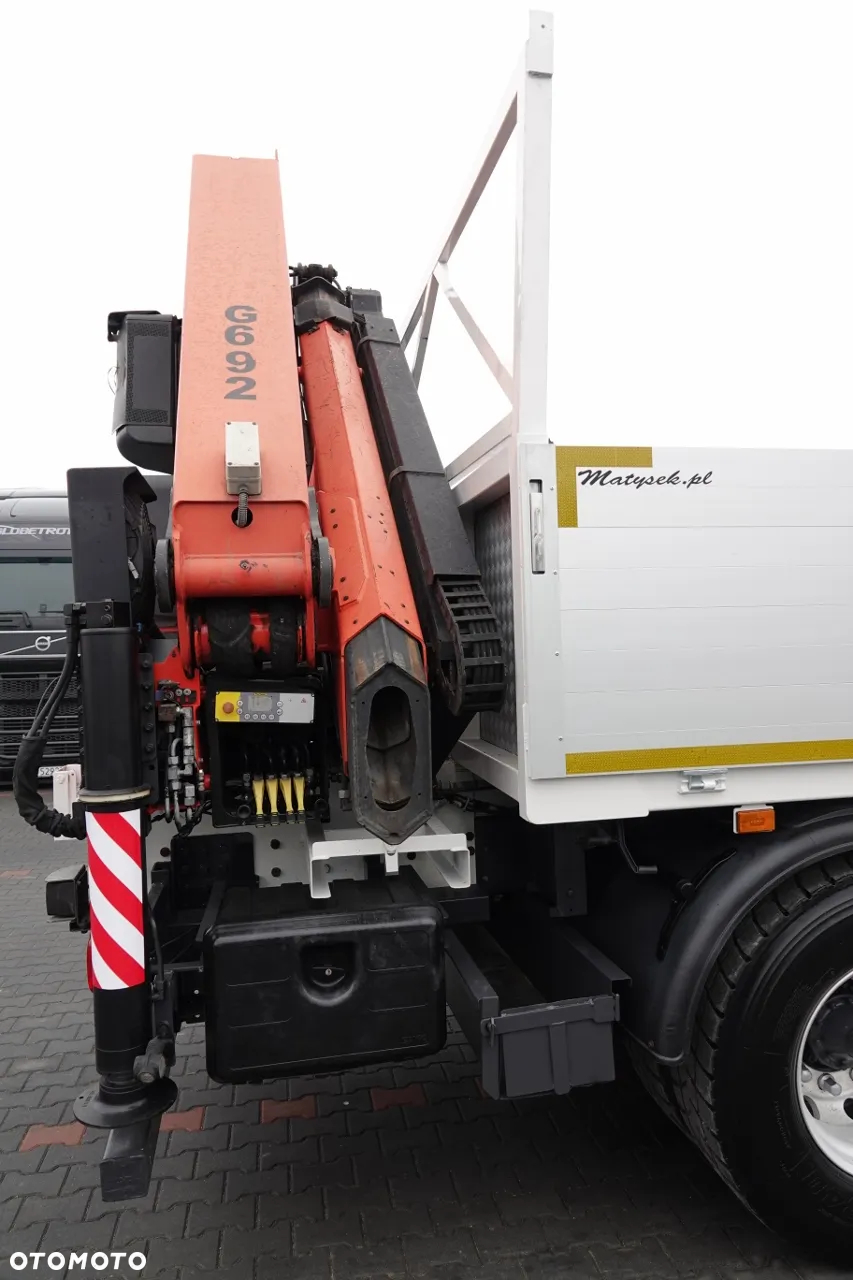 Scania P 450 / 8x4 / HDS PALFINGER PK 23002 / SKRZYNIOWY - 7 metr / EURO 6 / STEROWANIE RADIOWE - 16