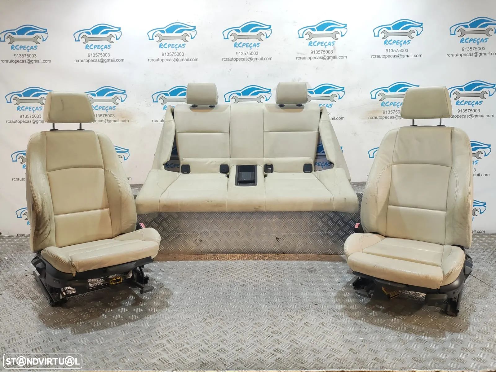 Conjunto de Bancos BMW Serie 1 E82 Coupé Pack M Pele - 1