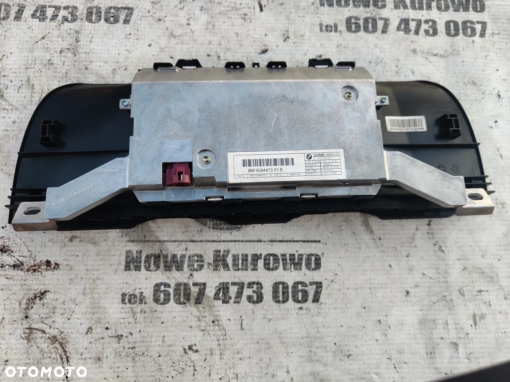 BMW F10 F11 Monitor Wyświetlacz Radia 9284973 - 2