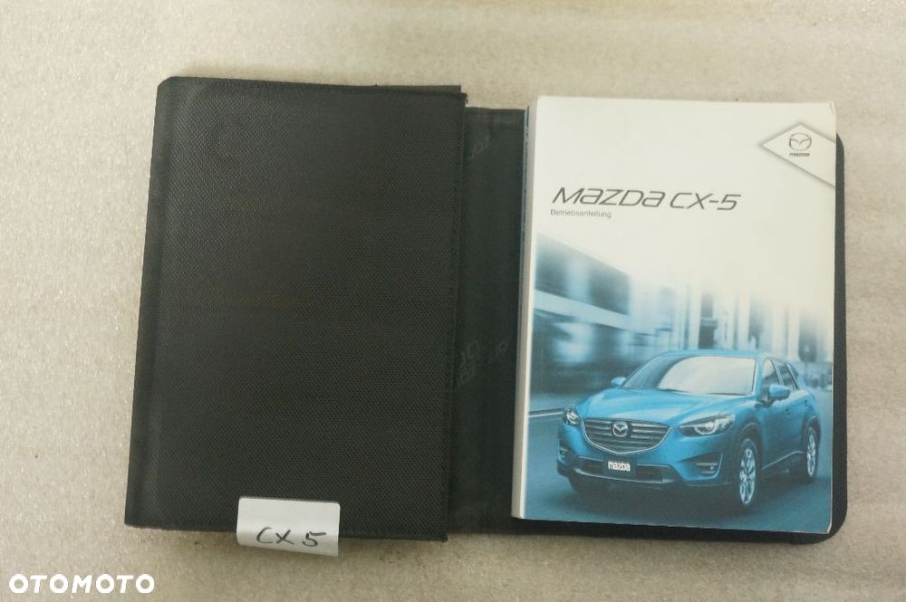 Książka Serwisowa Instrukcja Obsługi Mazda CX5 2016