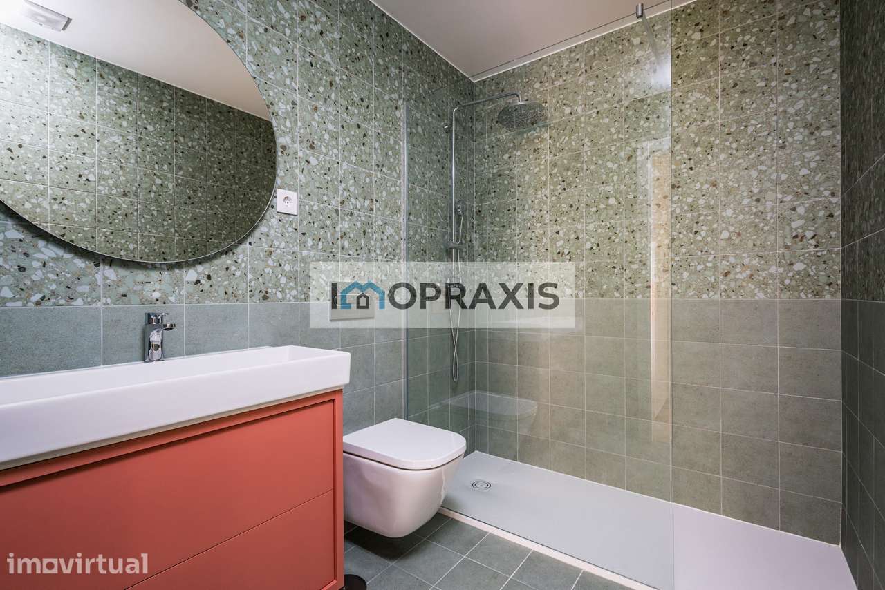 Apartamento T1 novo- Centro Histórico- Leiria - Grande imagem: 4/11