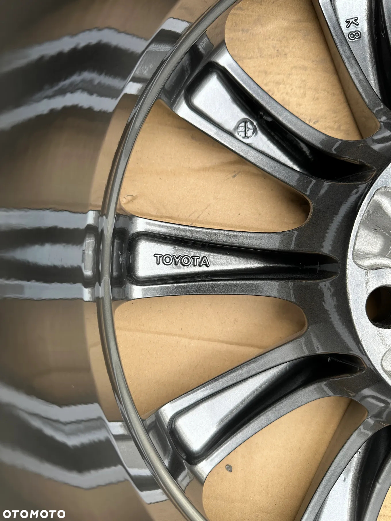 FELGI ALUMINIOWE Lexus Toyota r17 kola alufelgi 5x114.3 GRAFIT ET45 8JX17H2 - 9