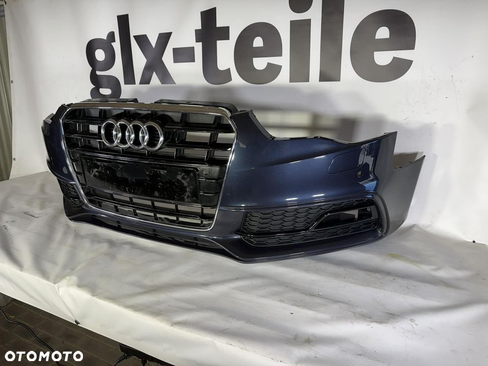 Audi A5 8T Lift S line Zderzak Przód Przedni PDC Sprysk 11-16 LX5R 8T0807437AM - 2