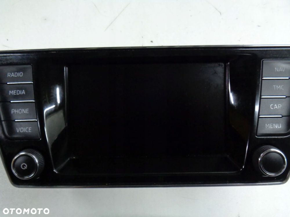 fabia iii rapid radio nawigacja wyświetlacz ekran 6v0919604c - 2