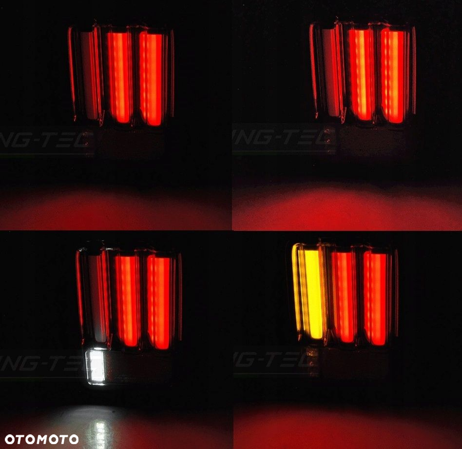 Lampy tyl kpl Full Led Neon Diody Tuning Smoke Jeep Wrangler JK 2006-2018 - 7