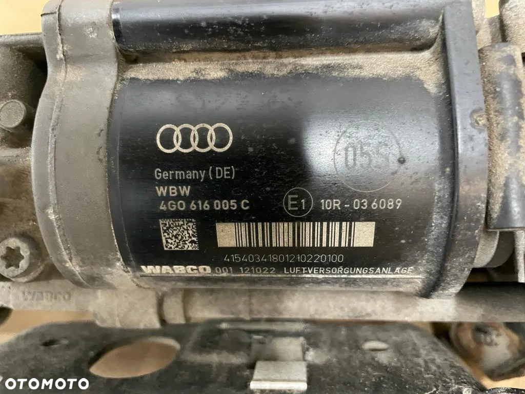 KOMPRESOR ZAWIESZENIA AUDI A6 C7 ALLROAD 4G0616005C - 3