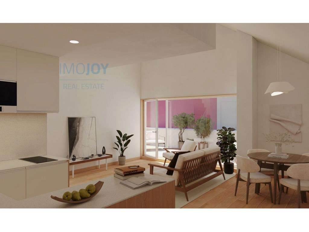 Apartamento T1 em Construção com Vista Rio em Vila Nova de Gaia - Grande imagem: 2/12
