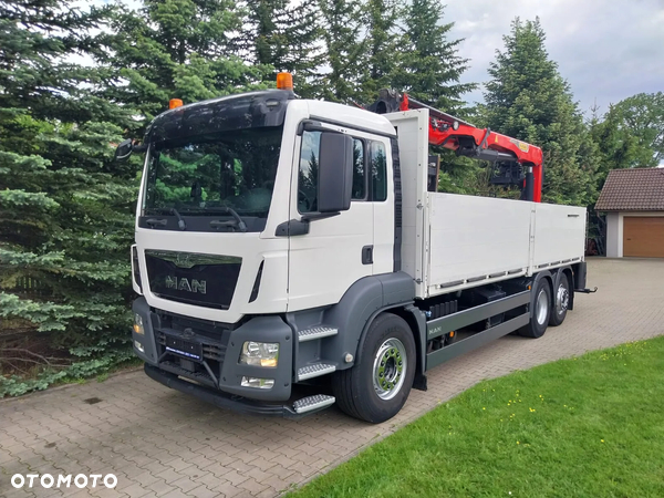 MAN TGS 26.400 z Palfinger PK 23001/ 3-oś skrętna