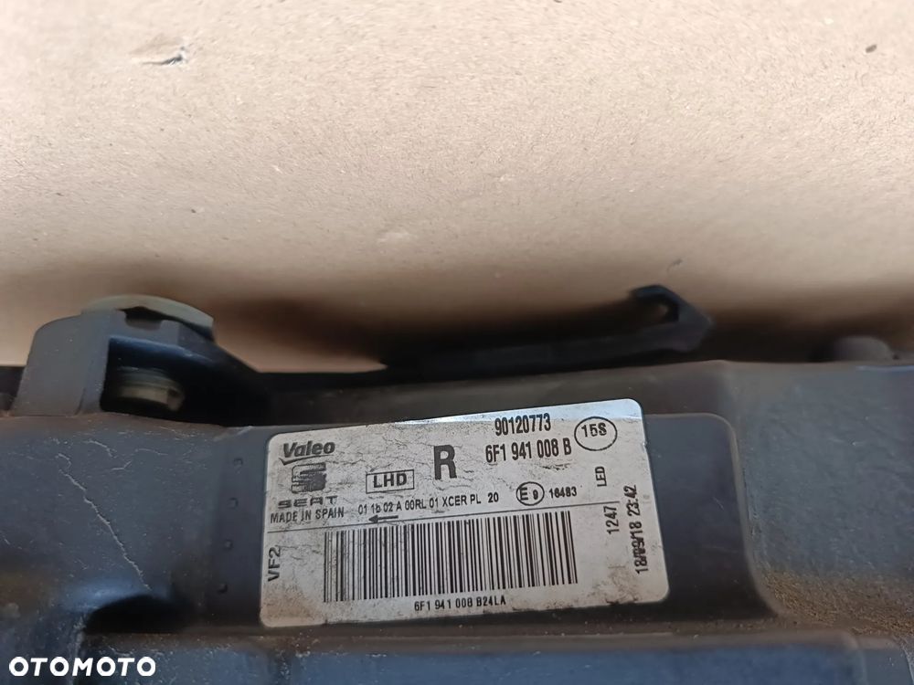 Full Led przedni prawy Seat Ibiza Arona V 5 lampa prawa 6F1941008B - 6