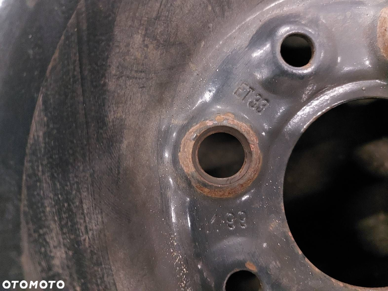 FELGA STALOWA 2 SZT FIAT SEICENTO 4X98 FI58,1 ET33 5JX13 - 2