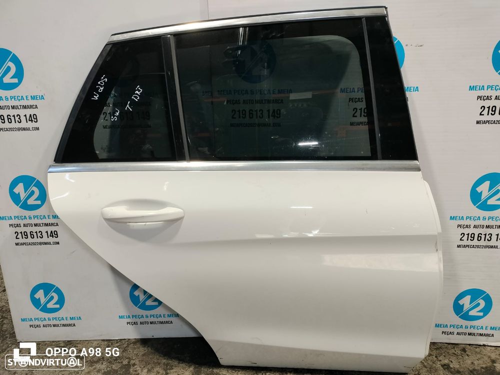 Porta traseira direita Mercedes Class C W205 de 2015 carrinha - 1