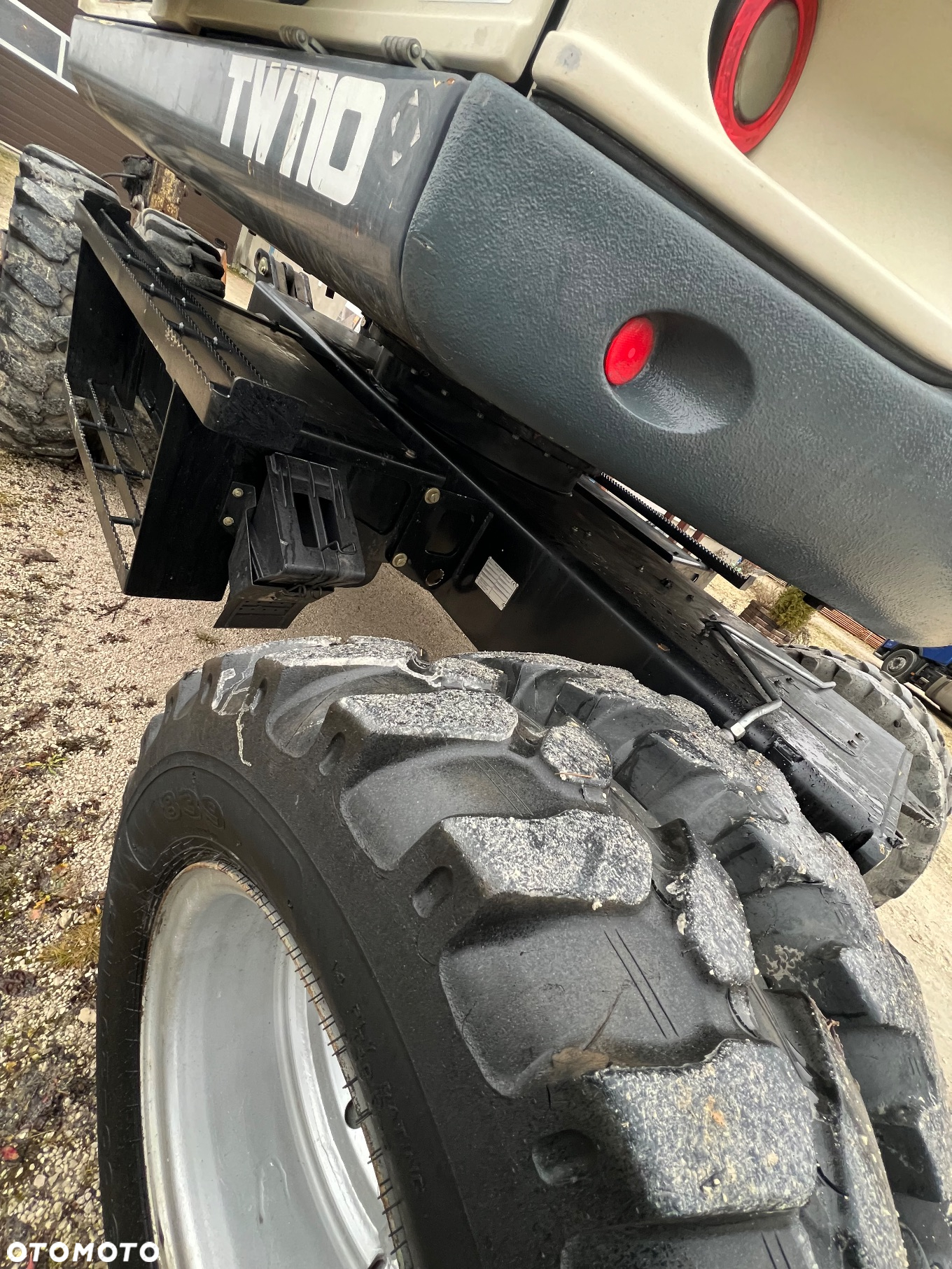 Terex Koparka kołowa TEREX TW110 3x łamane ramię TRIOLE BOOM wersja SPEED 4x4x4 2biegowa 40km/h 1 wł kpl dokumentów KLIMATYZACJA 11ton 4xoś skrętna TW 110  centr smarowanie Cat 313 DEUTZ Volvo Schaeff Jcb - 30