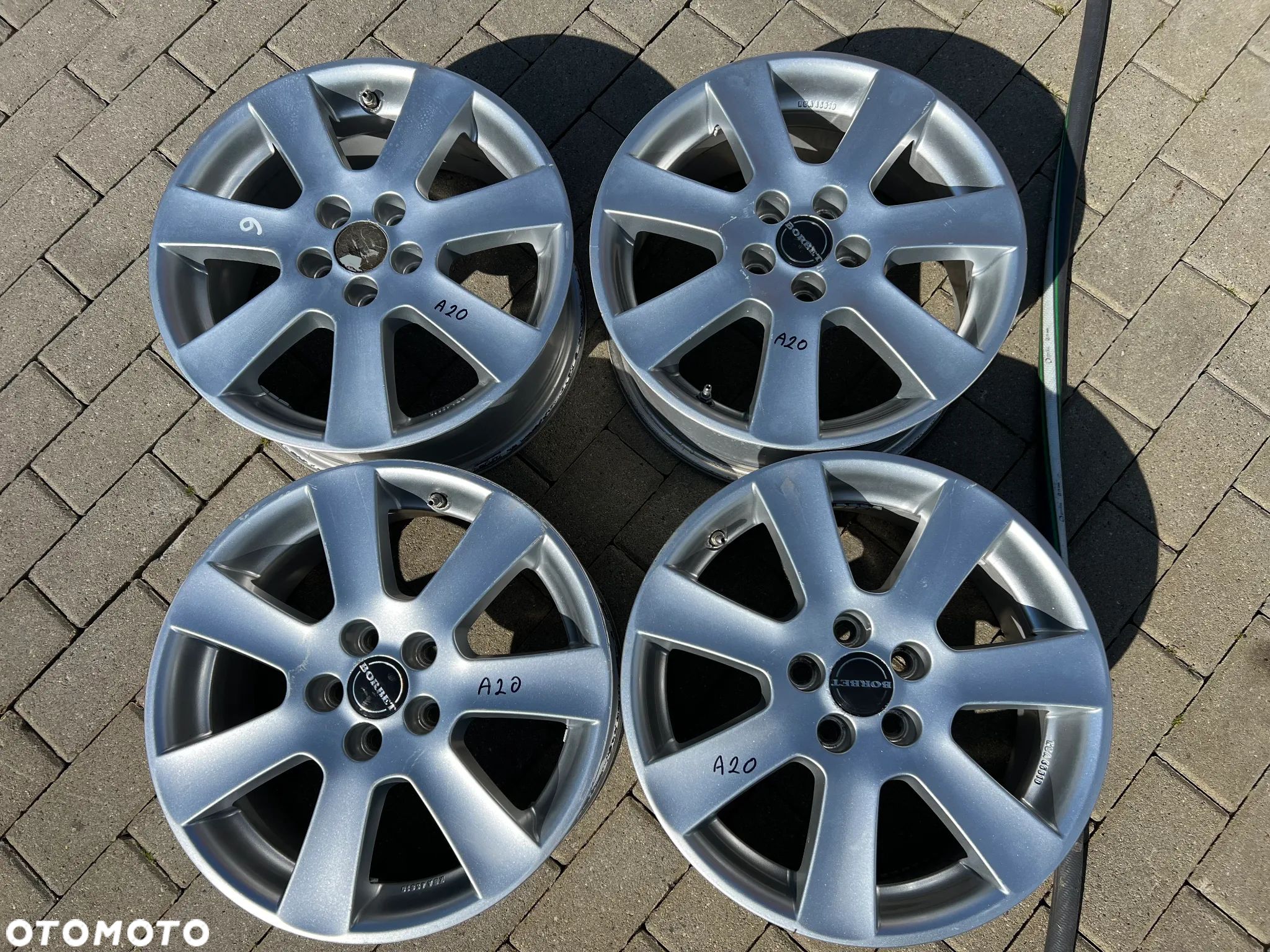 ALUFELGI BORBET 7Jx16 ET38 5x100 O.84-51,1 CA70638 - 1