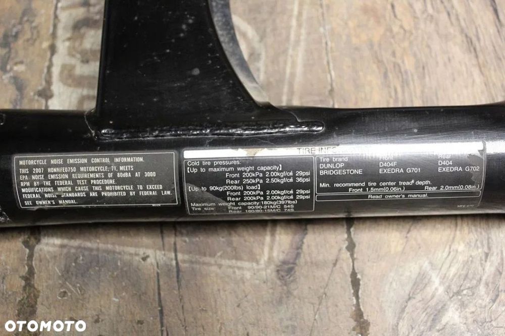 WAHACZ ZAWIAS HONDA VT750 SHADOW SPIRIT - 6