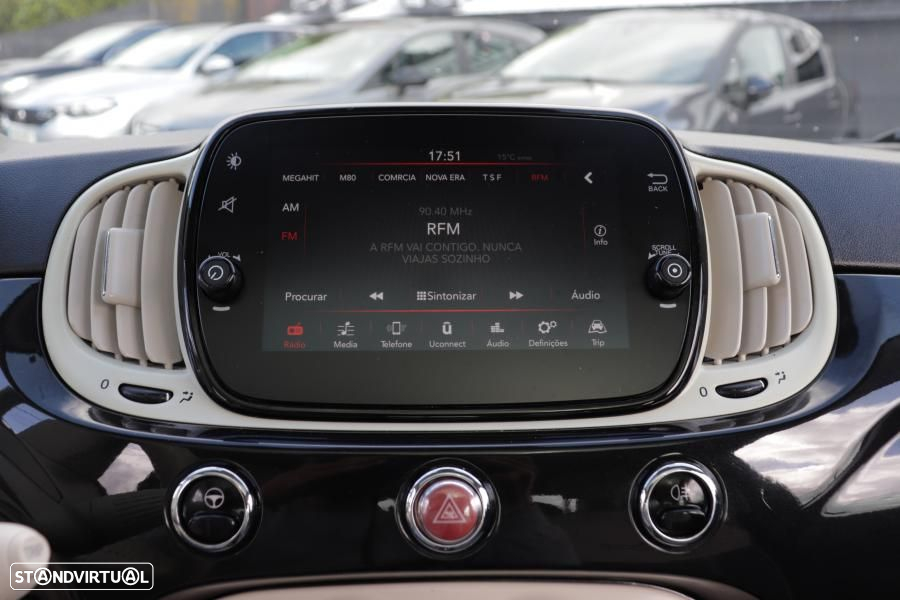 Fiat 500 1.2 Lounge S&S - 10