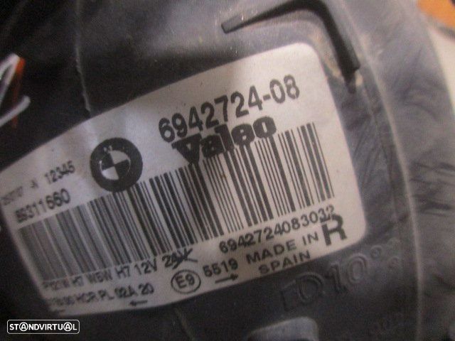 Farol 694272408 89311660 BMW SERIE 3 TOURING E91 FASE 1 2006 2.0D 318 122CV 5P AZUL DRT H7 + H7 VALEO ORIGINAL Apoios Partidos - 8