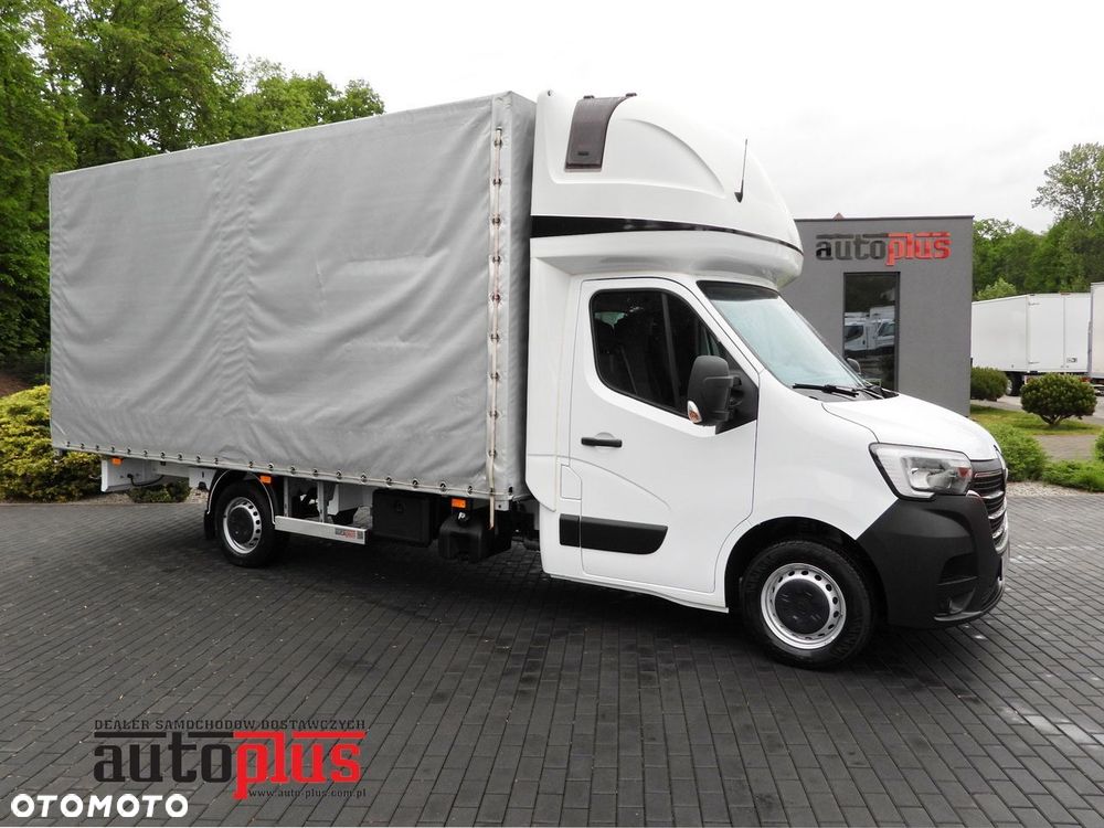 Renault MASTER PLANDEKA 10 PALET WEBASTO TEMPOMAT LEDY PNEUMATYKA KLIMATYZACJA  165KM - 2