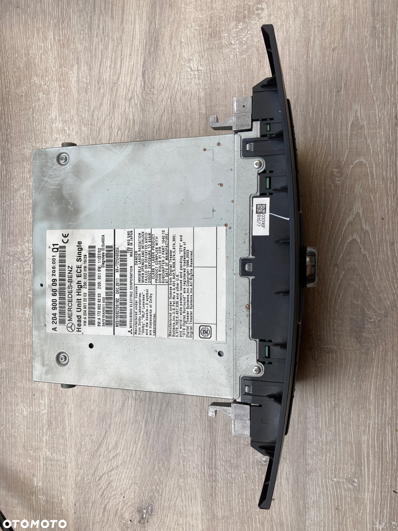 Radio Mercedes C klasa W204 A204 900 60 09 - 3