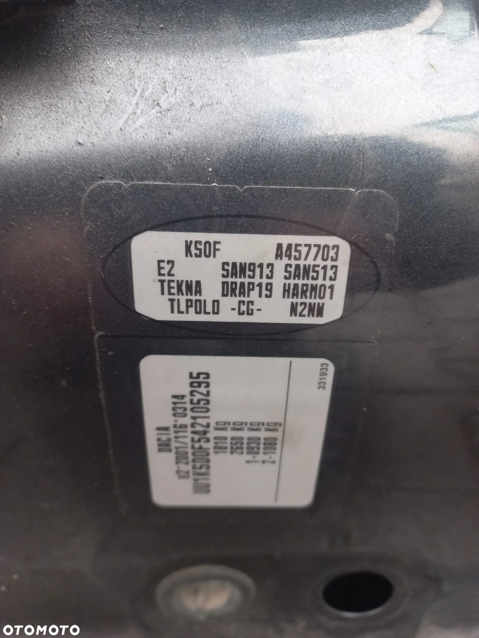Dacia Logan 2009 rok lusterko prawe - 3