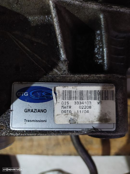 caixa Q4 Alfa Romeo 156 1.9jtd 16v 150cv caixa 6 velocidades 4x4 - 4