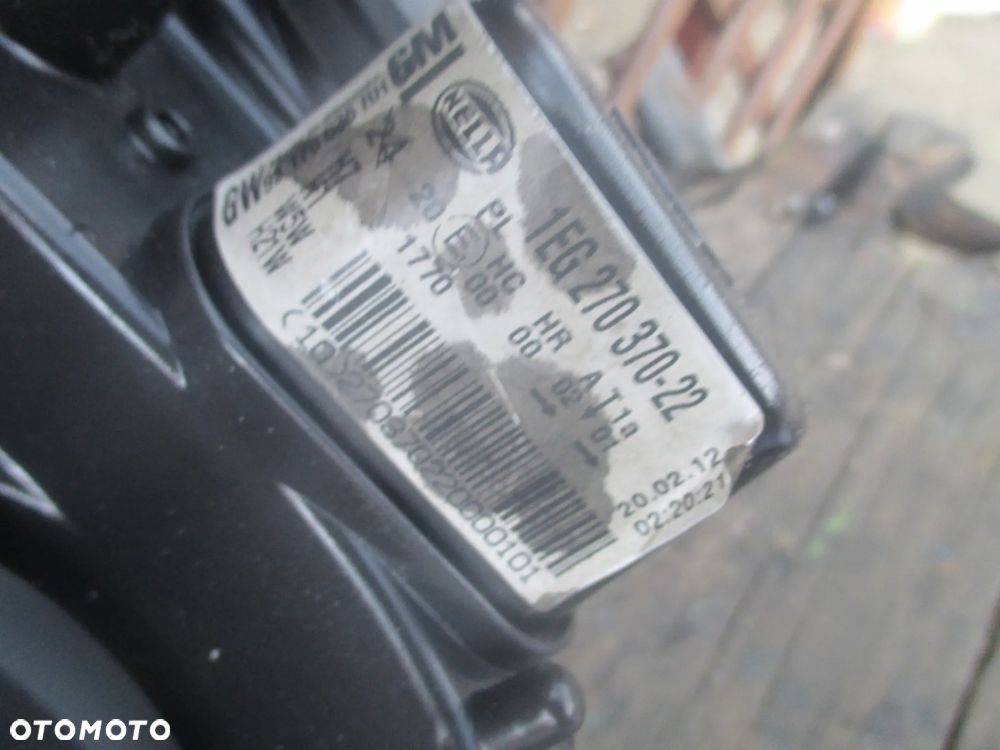 lampa prawa Opel Astra 3 H Hella orginał Europa - 4