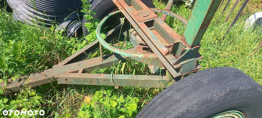 wóz konny zaczep do ciągnika, fura na drzewo duży mocny - 2