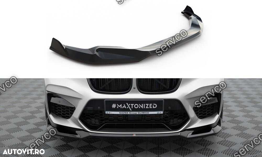 Prelungire bara fata Bmw X4 M F98 2019-2021 v2 - Maxton Design - 1