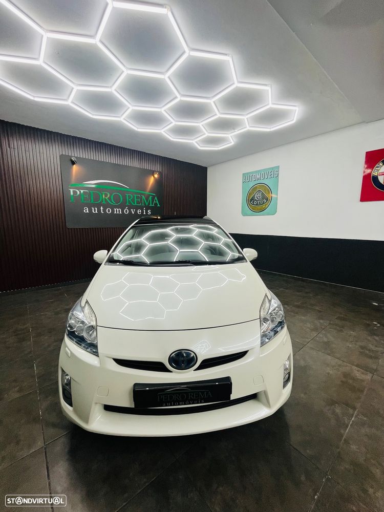 Toyota Prius 1.8 Premium+Pele+GPS - 9