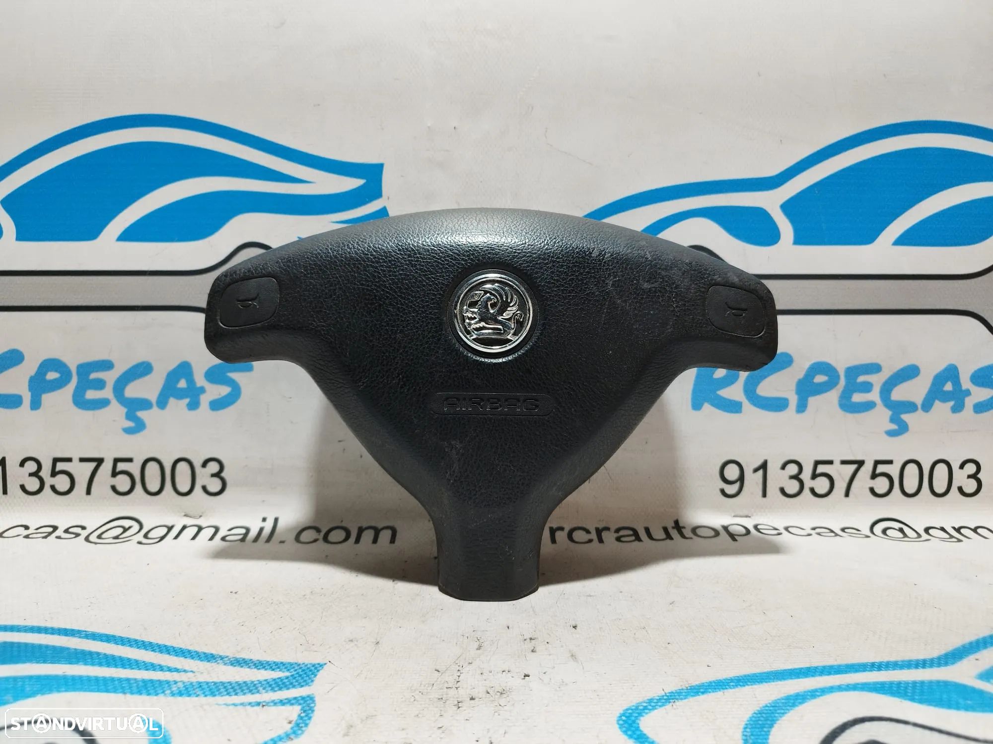 AIRBAG VOLANTE GUIADOR OPEL AGILA A H00 ASTRA G T98 CORSA B S93 COMBO B TIGRA A S93 ZAFIRA A T98 90437772 1615389901 2N030850585 - 1