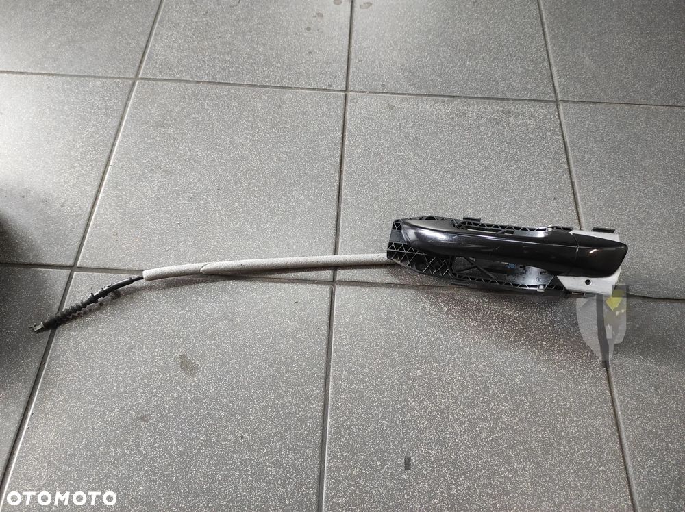 SKODA SUPERB 2 3T0 KLAMKA PODSTAWA KLAMKI WKŁADKA LINKA ZAMKA LEWY PRZÓD KIEROWCY 9910 LF9R CZARNA WYSYŁKA !!!! - 1