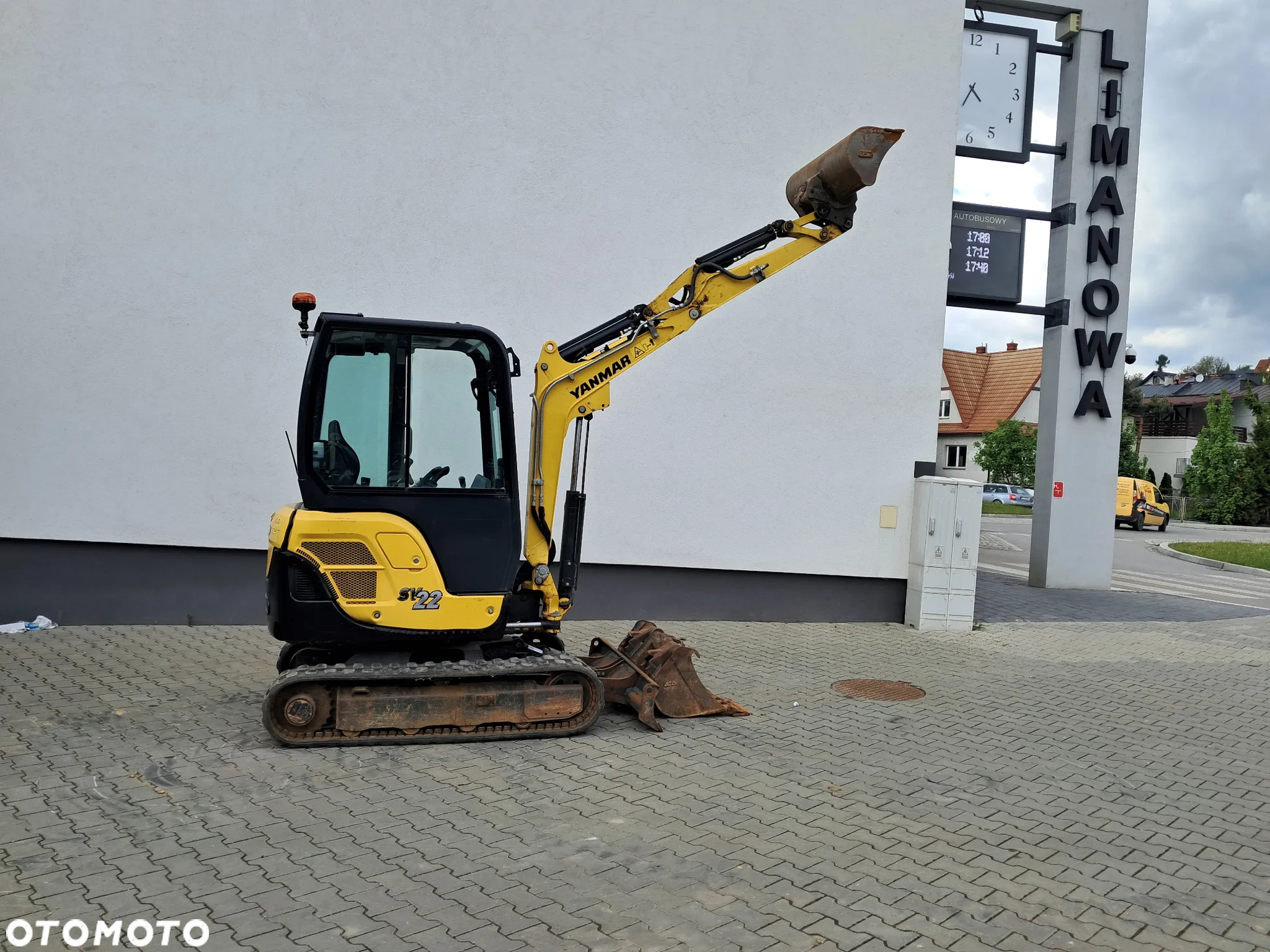 Yanmar SV 22 minikoparka waga 2275kg 2.3T *3 łyżki * 2021r * 1150 mtg * szybkozłącze * silnik Yanmar dwie prędk jazdy - 3