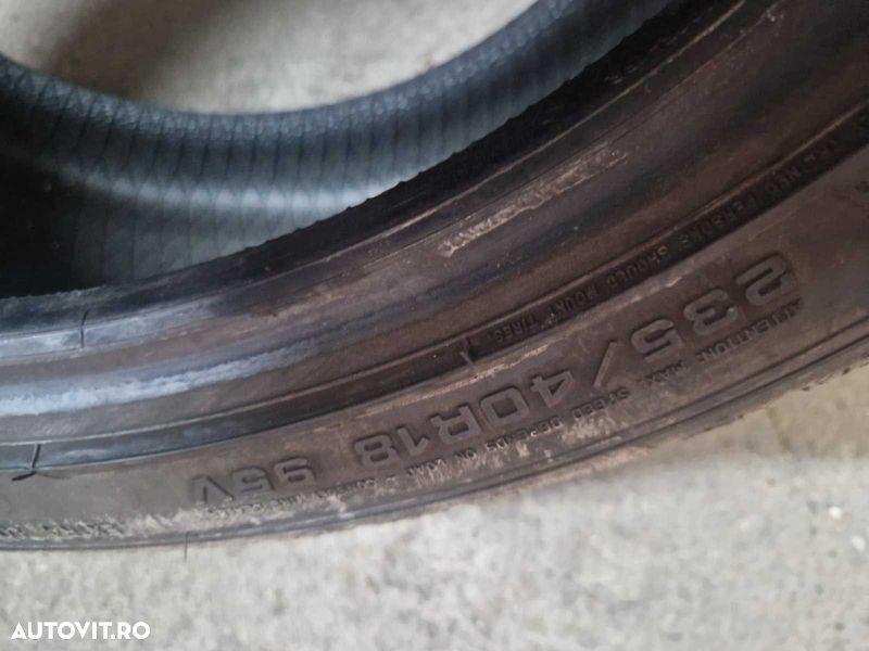 4 bucăți Dunlop R18 235/40/ Anvelope de iarnă DOT2720 - 8