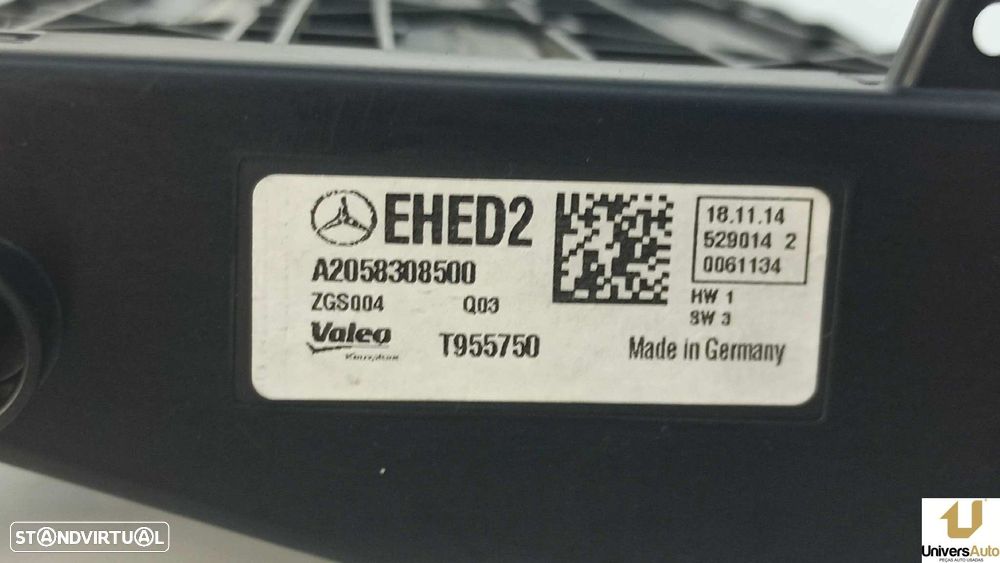 RESISTÊNCIA SOFAGEM MERCEDES CLASE C (W205) LIM. C 200 CGI (205.042) - 3