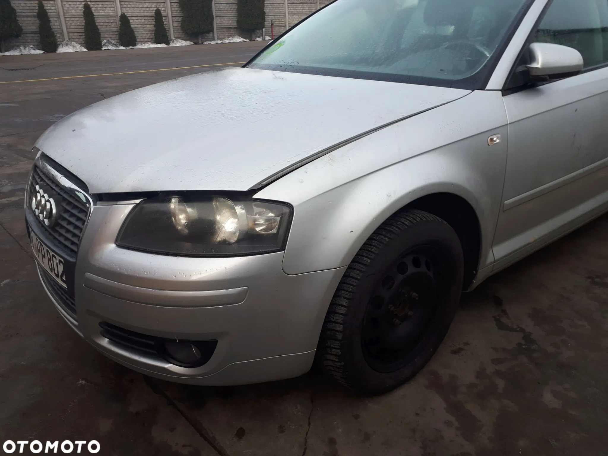 AUDI A3 8P SPORTBACK 04-08 MASKA PRZÓD PRZEDNIA LY7W - 4