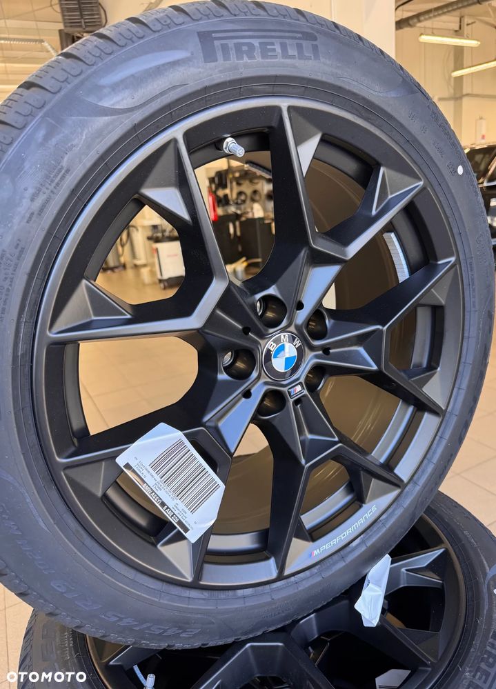 NOWE Oryginalne koła zimowe 19" BMW 942M 5 i5 G60 G61 245/45R19 275/40R19 - 3