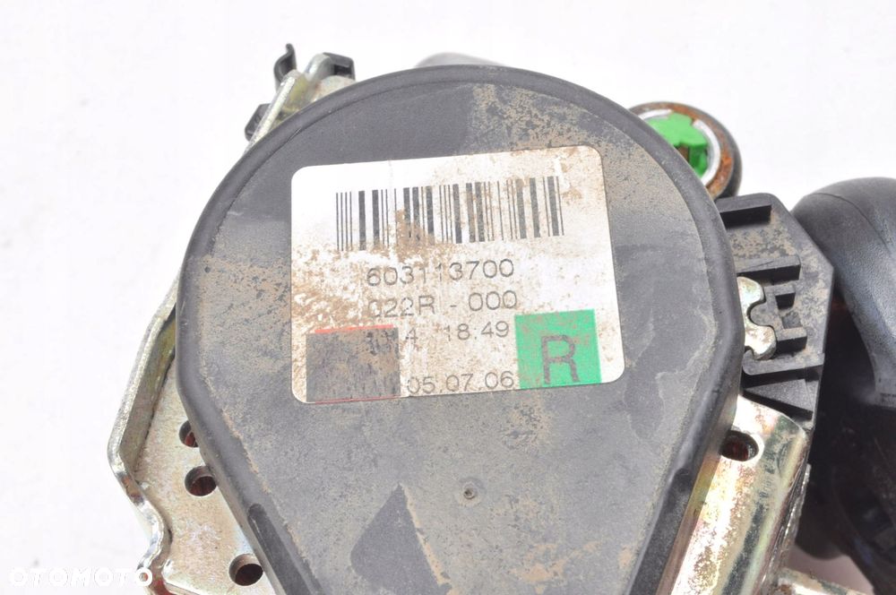 PORSCHE BOXSTER 987 PAS BEZPIECZEŃSTWA PRAWY PRZÓD PRZEDNI P1 98780303403 - 4