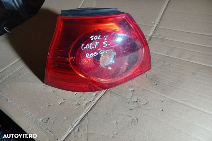 Lampa stop stanga pe aripa Volkswagen VW Golf 5 [2003 - 2009] Plus mi - 2