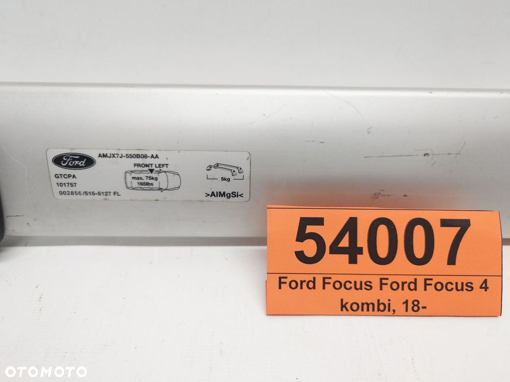 Bagażnik dachowy bazowy belki poprzeczki Oryginał Ford Focus 4 kombi, 18- - 6