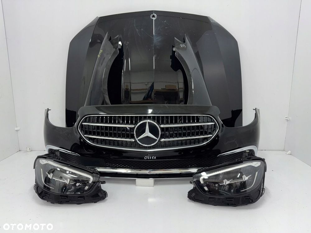 PRZÓD MERCEDES E KLASA AMG AVANGARDE W213 A213 MASKA ZDERZAK BŁOTNIKI LAMPY - 3