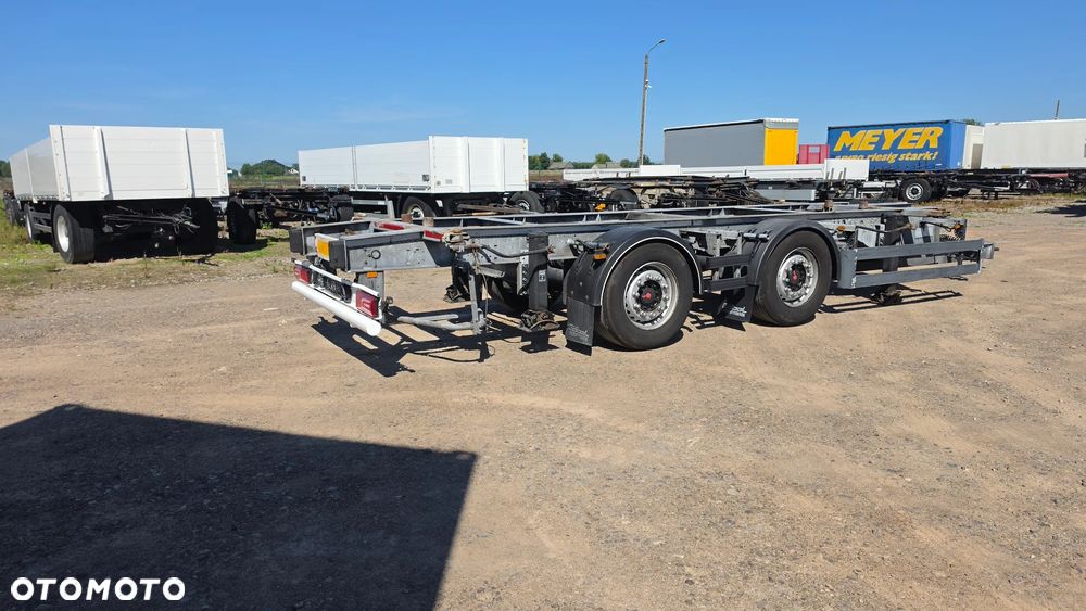System Trailers 28.000zł netto TANDEM RAMA OCYNK BDF 7.45-7.80M 2018 ROK DHL DACHSER DPD DOLNY ZACZEP OPONY 385/55R22.5 ST.IDEALNY MOŻLIWOŚĆ TRANSPORTU - 4