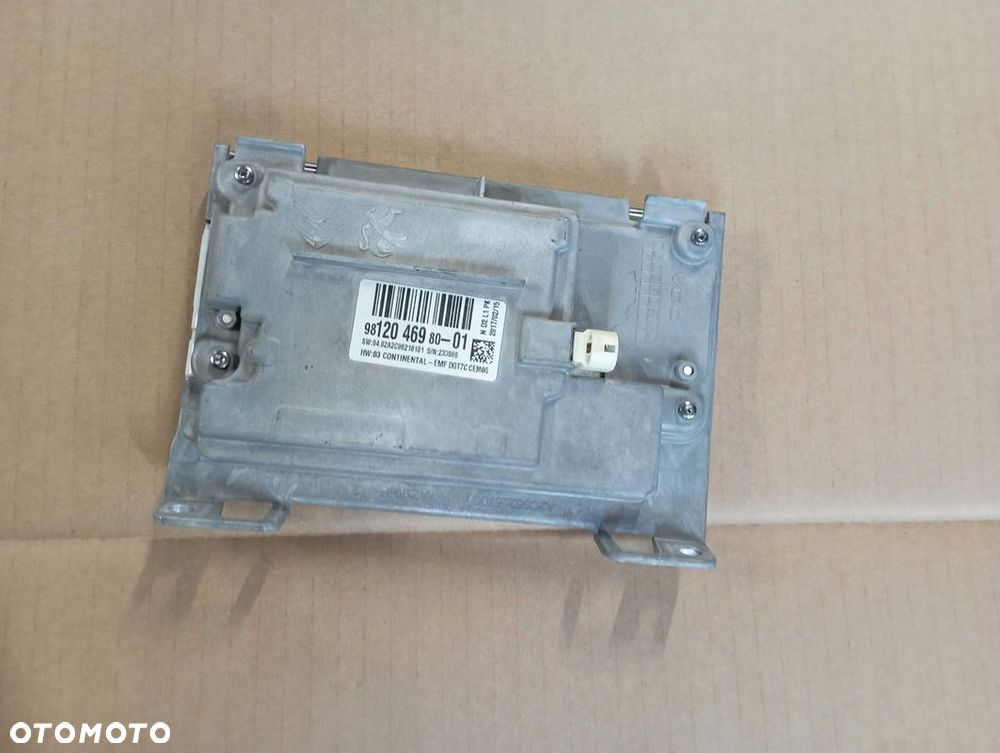 PEUGEOT 2008 WYŚWIETLACZ EKRAN RAMKA MOCOWANIE 9812046980 9673861377 - 10